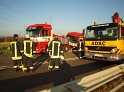 Schwerer VU PKW LKW B 59 Pulheim Rich Bocklemuend P146